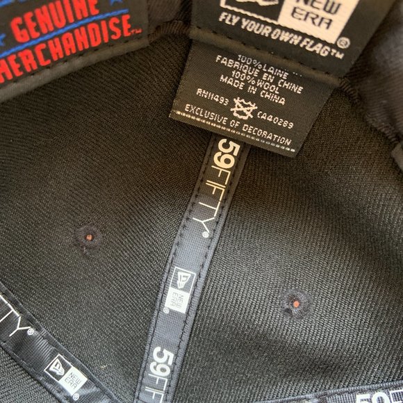 New Era Black Atlanta Braves Hat - Picture 5 of 6